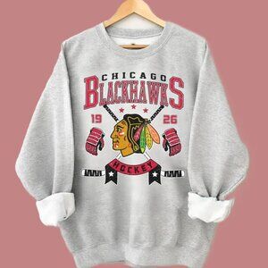 Chicago Hockey Shirt, Chicago Hockey Sweatshirt, Chicago Hockey Crewneck